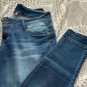 Royalty For Me Women's Blue Skinny Jeans